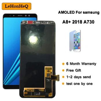 AMOLED A730 LCD For Samsung Galaxy A8 Plus A8+ 2018 A730 A730F LCD Display Touch Screen Digitizer Assembly For samsung A730 OLED
AMOLED A730 LCD For Samsung Galaxy A8 Plus A8+ 2018 A730 A730F LCD Display Touch Screen Digitizer Assembly For samsung A730 OLED
