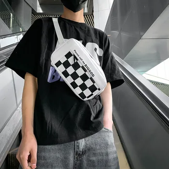 Casual Japanese-style MEN'S Single-shoulder Bag Simple INS Lattice Shoulder Bag Breast Package Female Mini Cool Trend Shoulder B
Casual Japanese-style MEN'S Single-shoulder Bag Simple INS Lattice Shoulder Bag Breast Package Female Mini Cool Trend Shoulder B