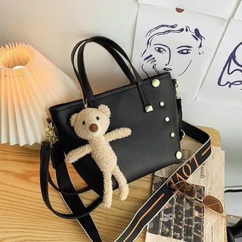 Trending Cartoon Bear Hand Bag Bag Women's Bag 2020 New Fashionable All-Match Casual Shoulder Cross Body Bucket Bag
Trending Cartoon Bear Hand Bag Bag Women's Bag 2020 New Fashionable All-Match Casual Shoulder Cross Body Bucket Bag