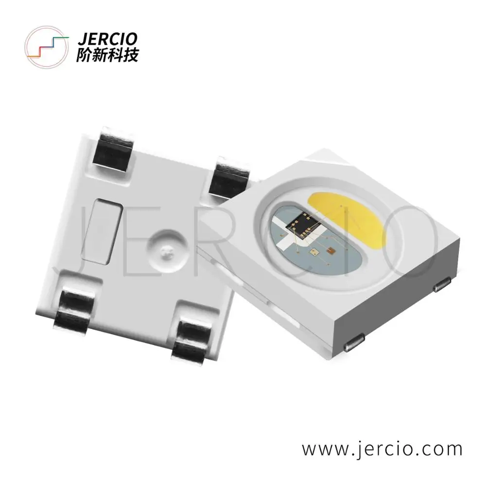 Jercio XT1511 RGBW + WW/NW/CW (аналогичен WS2812b или sk6812) 5050 четыре в одном индивидуально