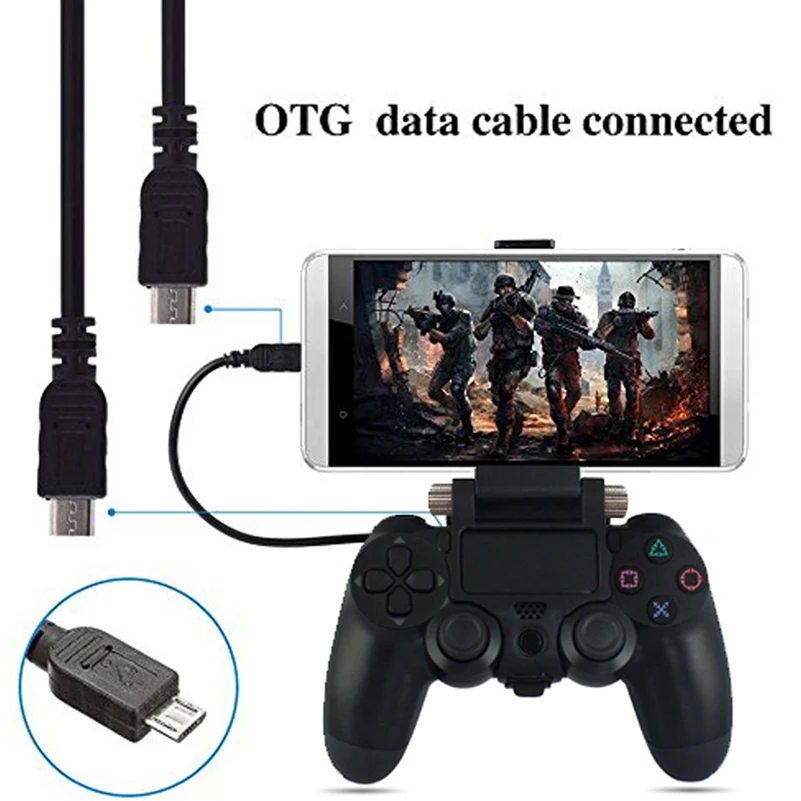 Mobile Phone Smart Clip Clamp Holder Stand Bracket for PlayStation Dualshock 4 PS4 Game Controller Phone Holder Gamepad Holder
Mobile Phone Smart Clip Clamp Holder Stand Bracket for PlayStation Dualshock 4 PS4 Game Controller Phone Holder Gamepad Holder