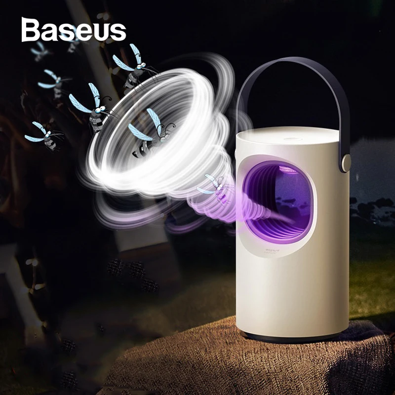 

Baseus Mosquito Killer Lamp Electric Repellent Insect Killer USB UV Light Desktop Anti Mosquito Housefly Trap for Home Outdoor