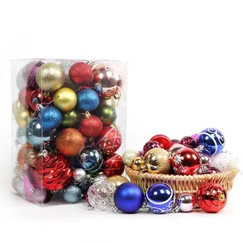 24-60 pcs Christmas Tree Decorative Hanging Balls Plastic Shatterproof Xmas Decorations Colorful Pendants Set Colored Ball Decor
24-60 pcs Christmas Tree Decorative Hanging Balls Plastic Shatterproof Xmas Decorations Colorful Pendants Set Colored Ball Decor