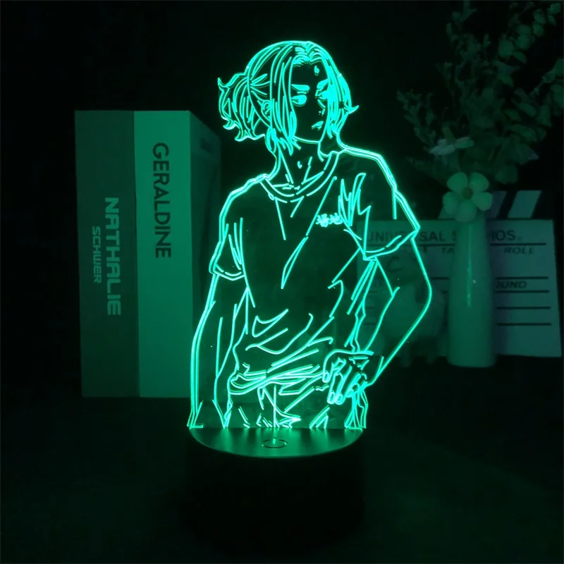 Tokyo Revengers Baji Keisuke Anime Manga 3D Night Light for Bedroom Decor Cute Birthday Color Gift LED Lamp Kid Love Present
Tokyo Revengers Baji Keisuke Anime Manga 3D Night Light for Bedroom Decor Cute Birthday Color Gift LED Lamp Kid Love Present