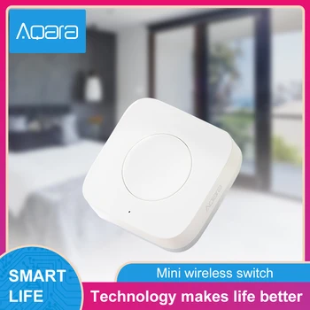 Aqara Smart Wireless Switch Key Built In Gyro Multi-Functional Intelligent Function Work With Android IOS Mijia APP
Aqara Smart Wireless Switch Key Built In Gyro Multi-Functional Intelligent Function Work With Android IOS Mijia APP