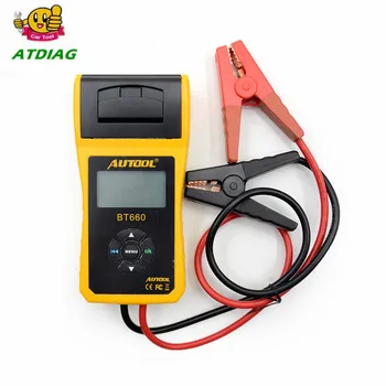 Multi-language AUTOOL BT660 Battery Tester Built-in Thermal Printer BT-660 Battery Tester Almost for all Auto Diagnostic Tool
Multi-language AUTOOL BT660 Battery Tester Built-in Thermal Printer BT-660 Battery Tester Almost for all Auto Diagnostic Tool
