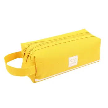 Pencil Bag Brief Cute Large Capacity Pure Color Furl Storage Makeup Pouch Oxford Cloth Protection Stationery
Pencil Bag Brief Cute Large Capacity Pure Color Furl Storage Makeup Pouch Oxford Cloth Protection Stationery