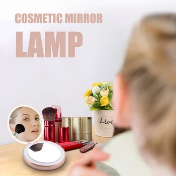 Mini Portable Round Makeup Mirror LED Light Cosmetic Mirror Beauty Cosmetic Tool Travel Mobile Power Bank USB Chargeable
Mini Portable Round Makeup Mirror LED Light Cosmetic Mirror Beauty Cosmetic Tool Travel Mobile Power Bank USB Chargeable