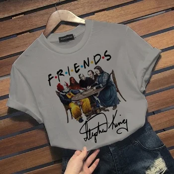 Stephen King Signature Horror Characters Friends T Shirts Tops
Stephen King Signature Horror Characters Friends T Shirts Tops