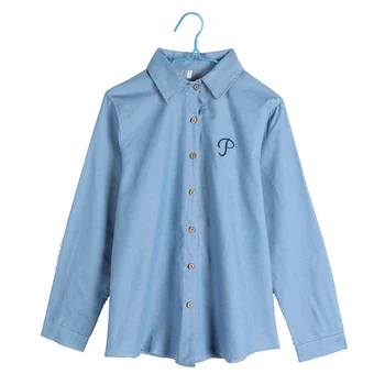 Kureas Denim Shirt Women Long Sleeve Fashion Blouse Tops Autumn Spring Casual Embroidery Jean Shirts
Kureas Denim Shirt Women Long Sleeve Fashion Blouse Tops Autumn Spring Casual Embroidery Jean Shirts