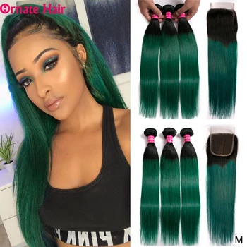Ombre Bundles With Closure Brazilian Straight Hair Bundles With Closure Non-Remy Human Hair Bundles With Closure Middle Ratio
Ombre Bundles With Closure Brazilian Straight Hair Bundles With Closure Non-Remy Human Hair Bundles With Closure Middle Ratio