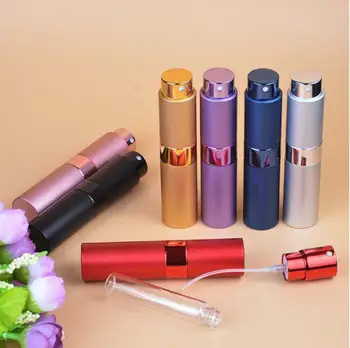 8ml/15ml Portable Empty Spray Pump Bottles Refillable Perfume Atomizer Travel Vials Containers Rotary Telescopic mist Sprayer
8ml/15ml Portable Empty Spray Pump Bottles Refillable Perfume Atomizer Travel Vials Containers Rotary Telescopic mist Sprayer