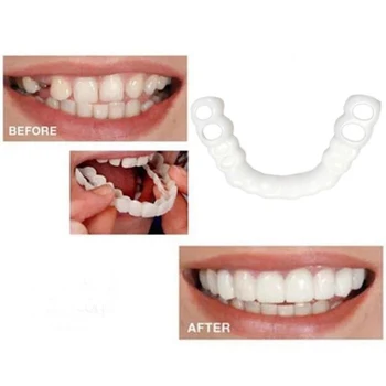 2pcs/Set Teeth Veneers Whitening Cosmetic Denture Instant Perfect Smile Teeth Fake Tooth Cover Hygiene Tools
2pcs/Set Teeth Veneers Whitening Cosmetic Denture Instant Perfect Smile Teeth Fake Tooth Cover Hygiene Tools