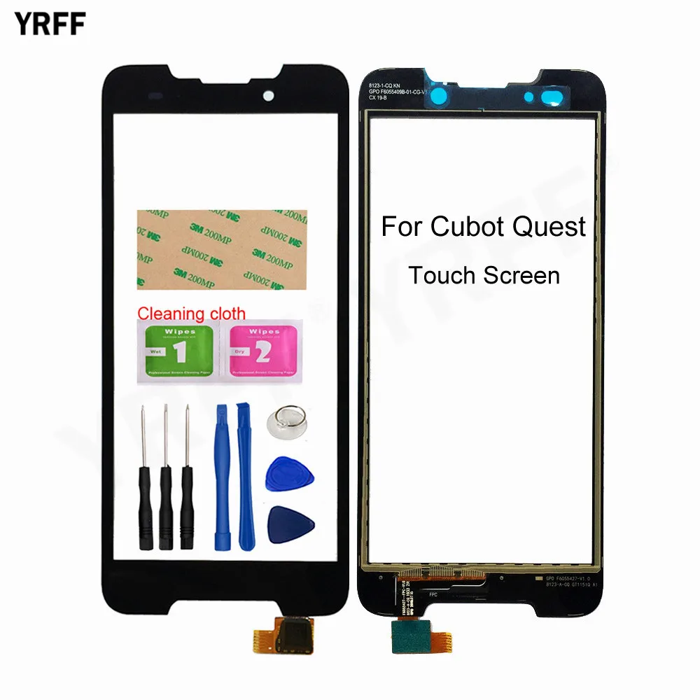 For Cubot Quest Touch Screen Digitizer Glass Panel Sensor Front Glass Assembly Parts New 100% testd
For Cubot Quest Touch Screen Digitizer Glass Panel Sensor Front Glass Assembly Parts New 100% testd