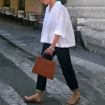 Plus Size VONDA Women Blouses And Tops 2020 Spring Summer Vintage Casual 3/4 Sleeve Blouse Beach Shirts Office Party Tunic Blusa
Plus Size VONDA Women Blouses And Tops 2020 Spring Summer Vintage Casual 3/4 Sleeve Blouse Beach Shirts Office Party Tunic Blusa