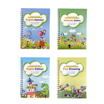 Magic Practice Copybook Durable Not Toxic English Tracing Grooves Design Reusable Baby Writing Drawing Book UY8
Magic Practice Copybook Durable Not Toxic English Tracing Grooves Design Reusable Baby Writing Drawing Book UY8
