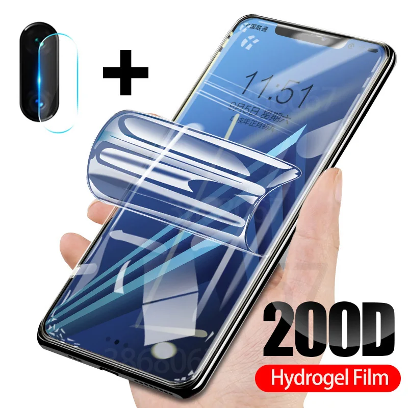 2-in-1 Screen Protector For Samsung Galaxy A7 A9 J7 J8 2018 Tempered Camera Glass A70 A50 A6 A8 J4 Plus Soft Hydrogel Film
2-in-1 Screen Protector For Samsung Galaxy A7 A9 J7 J8 2018 Tempered Camera Glass A70 A50 A6 A8 J4 Plus Soft Hydrogel Film