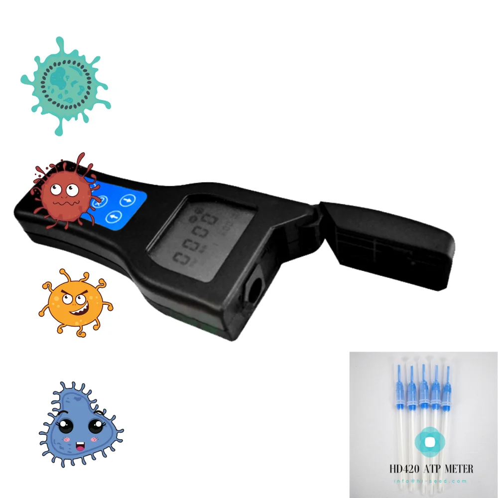 Surface Bacteria Portable Germ Atp Monitor Detection Detector Test Tester Testing Meter Equipment Machine
Surface Bacteria Portable Germ Atp Monitor Detection Detector Test Tester Testing Meter Equipment Machine
