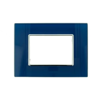 

SANDASDON SD21003-4VT SANDASDON Cristal plate 3M blue Capri compatible Bticino Axolute
