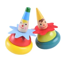 2Piece Clown Doll Kids Wooden Tops Spinning Toy Gyroscope Fidget Jouet Enfant 2 3 5 6 7 Ans Brinquedos Infantil
2Piece Clown Doll Kids Wooden Tops Spinning Toy Gyroscope Fidget Jouet Enfant 2 3 5 6 7 Ans Brinquedos Infantil