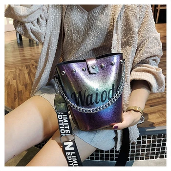 Laser Women Letter Shoulder Bag INS Popular Female Handbag Holiday PU Messenger Bags For Lady Design Exquisite Crossbody Bucket
Laser Women Letter Shoulder Bag INS Popular Female Handbag Holiday PU Messenger Bags For Lady Design Exquisite Crossbody Bucket