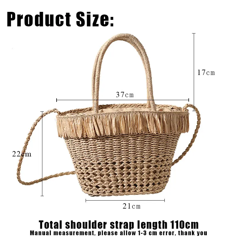 Sac en paille plage Sac en paille plage