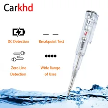 Volt Test Pen 70-250V Electrical Tester Waterproof Induced Voltage Responsive Electroprobe Light Plastic Handle Home Electr Tool
Volt Test Pen 70-250V Electrical Tester Waterproof Induced Voltage Responsive Electroprobe Light Plastic Handle Home Electr Tool