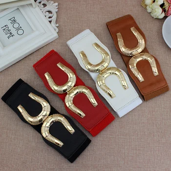 Korean Ladies Elastic Fashion Elastic Wide Belt Matching Dress Sub-decoration Wide Waist Seal Cool Ins Lengthen Belt Elegant
Korean Ladies Elastic Fashion Elastic Wide Belt Matching Dress Sub-decoration Wide Waist Seal Cool Ins Lengthen Belt Elegant