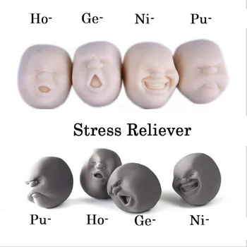 Newest Funny Creativity Squeeze Abreact Stress Reliever Ball of Face Expression for Adult Joke Gifts Safe Non-toxic Squishy Toys 
Newest Funny Creativity Squeeze Abreact Stress Reliever Ball of Face Expression for Adult Joke Gifts Safe Non-toxic Squishy Toys