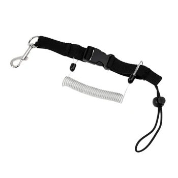 Stretch Coil Scuba Diving Quick Release Buckle Gear With Clip Lanyard
Stretch Coil Scuba Diving Quick Release Buckle Gear With Clip Lanyard