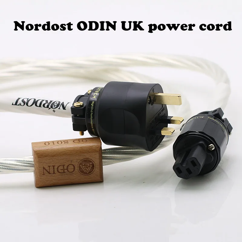 

Nordost ODIN 7N Sterling Silver Flagship British UK fever grade power cord HIFI amplifier audio 7-pin power cord