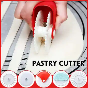 DIY 3PCS Manual Pastry Cutter Set Rolling Wheel Decorator Pie Biscuit Pasta Dough Cutting Kitchen Pizza Pastry Baking Tools
DIY 3PCS Manual Pastry Cutter Set Rolling Wheel Decorator Pie Biscuit Pasta Dough Cutting Kitchen Pizza Pastry Baking Tools