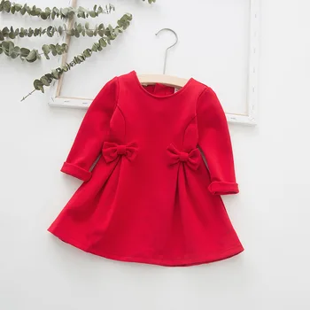 Kids Dresses for Girls Baby Girl Cute Bow Tie Dress Baby Clothes Toddler Lovely Slim Red Dress for Birthday Party Vestido Infant 
Kids Dresses for Girls Baby Girl Cute Bow Tie Dress Baby Clothes Toddler Lovely Slim Red Dress for Birthday Party Vestido Infant