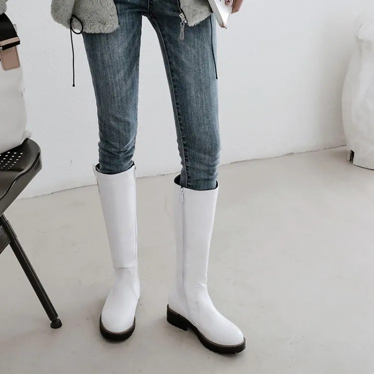 Big Size9 10 11 12 boots women woman winter boots women women shoes botas Side zipper round head flat bottom
Big Size9 10 11 12 boots women woman winter boots women women shoes botas Side zipper round head flat bottom