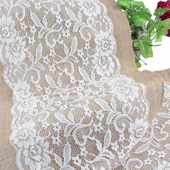 2018 Hessian Burlap Lace Table Runner Rustic Wedding Tablecloth Party Decor A
2018 Hessian Burlap Lace Table Runner Rustic Wedding Tablecloth Party Decor A