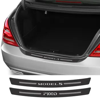 For Tesla Model 3 S X P100D Auto Trunk Tail Lip Carbon Fiber Protector Decals Car Rear Bumper Trunk Guard Stickers Accessories
For Tesla Model 3 S X P100D Auto Trunk Tail Lip Carbon Fiber Protector Decals Car Rear Bumper Trunk Guard Stickers Accessories