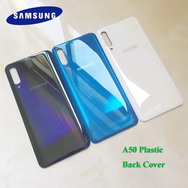 Original Samsung Galaxy A50 a 50 A505 A505F SM-A505F Phone Cover Battery Housing Cover For A 50 Case With Adhesive Sticker
Original Samsung Galaxy A50 a 50 A505 A505F SM-A505F Phone Cover Battery Housing Cover For A 50 Case With Adhesive Sticker