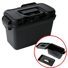 Plastic Field Box, Ammo Box, Outdoors Fishing Tackle Storage Case Boater's Dry Box Tool Storage Safes
Plastic Field Box, Ammo Box, Outdoors Fishing Tackle Storage Case Boater's Dry Box Tool Storage Safes