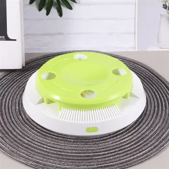1 Pc Pet Teaser Toy Electric Interesting Practical Feather Catch Plaything Catch Toy Rotary Disk for Training Cats Small Pets
1 Pc Pet Teaser Toy Electric Interesting Practical Feather Catch Plaything Catch Toy Rotary Disk for Training Cats Small Pets