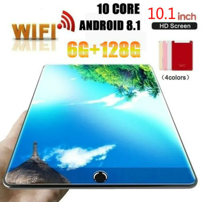 1280*800 IPS 10.1 Inch Ten Core 6G+128G Arge Android 8.1 WiFi Tablet PC Dual SIM Dual Camera 4G WiFi Call Phone Tablet Gifts
1280*800 IPS 10.1 Inch Ten Core 6G+128G Arge Android 8.1 WiFi Tablet PC Dual SIM Dual Camera 4G WiFi Call Phone Tablet Gifts
