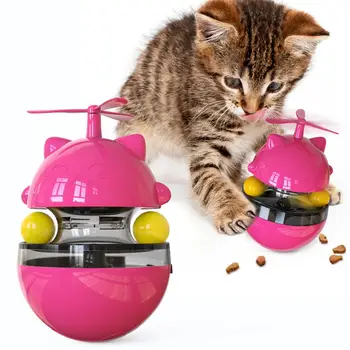 New Pet Cat Toys Interesting Cat Tracks Spinning Ball Toys Puzzle Play Game Turntable Ball Pet Cats Dogs Feeders
New Pet Cat Toys Interesting Cat Tracks Spinning Ball Toys Puzzle Play Game Turntable Ball Pet Cats Dogs Feeders