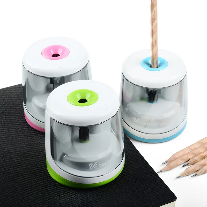 Innovative Save Effort Electric Pencil Sharpener Three Colors Electric Automatic Sharpener Student Safe Stationery For School
Innovative Save Effort Electric Pencil Sharpener Three Colors Electric Automatic Sharpener Student Safe Stationery For School