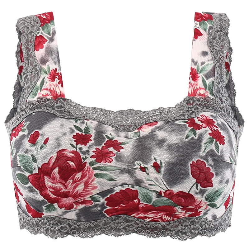 Women's Balconette Full Figure wire free Lightly Lined Floral print Bra 34 36 38 40 42 44 B C D
Women's Balconette Full Figure wire free Lightly Lined Floral print Bra 34 36 38 40 42 44 B C D