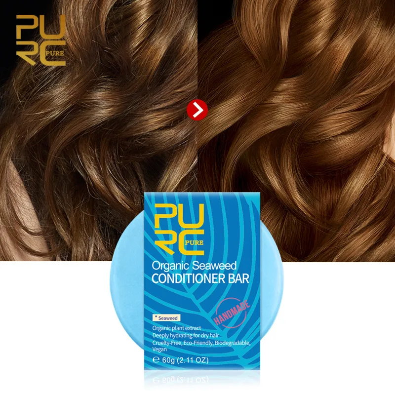 PURC New Arrival 100% PURE and Seaweed Handmade Seaweed Conditioner Shampoo Soap Cold Processed No Chemicals Preservatives TSLM1
PURC New Arrival 100% PURE and Seaweed Handmade Seaweed Conditioner Shampoo Soap Cold Processed No Chemicals Preservatives TSLM1