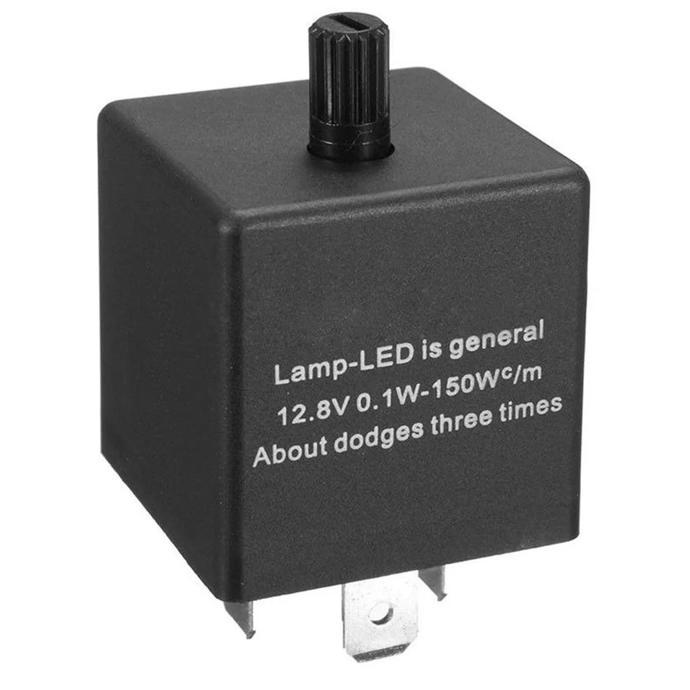 Portable LED Turn Signal Practical Safe Overload Protection Motorcycle Professional Easy Apply Stable Flasher Relay
Portable LED Turn Signal Practical Safe Overload Protection Motorcycle Professional Easy Apply Stable Flasher Relay