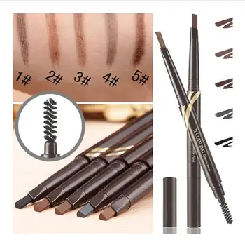 2 in 1 Eyebrow Pencil Waterproof Lasting Automatic Eyebrow Tint With Brush Fine Sketch Eyebrow Liner Makeup Cosmetics TSLM1
2 in 1 Eyebrow Pencil Waterproof Lasting Automatic Eyebrow Tint With Brush Fine Sketch Eyebrow Liner Makeup Cosmetics TSLM1