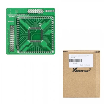 XHORSE XDPG14CH MC68HC05X32 QFP64 Adapter Working Together With VVDI PROG