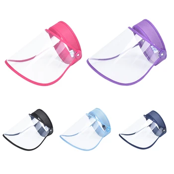 Transparent Protective Cap Anti Infection Anti-Saliva Splash Protective Hat Summer Mask Face Anti-fog Windproof Face Cover Cap
Transparent Protective Cap Anti Infection Anti-Saliva Splash Protective Hat Summer Mask Face Anti-fog Windproof Face Cover Cap
