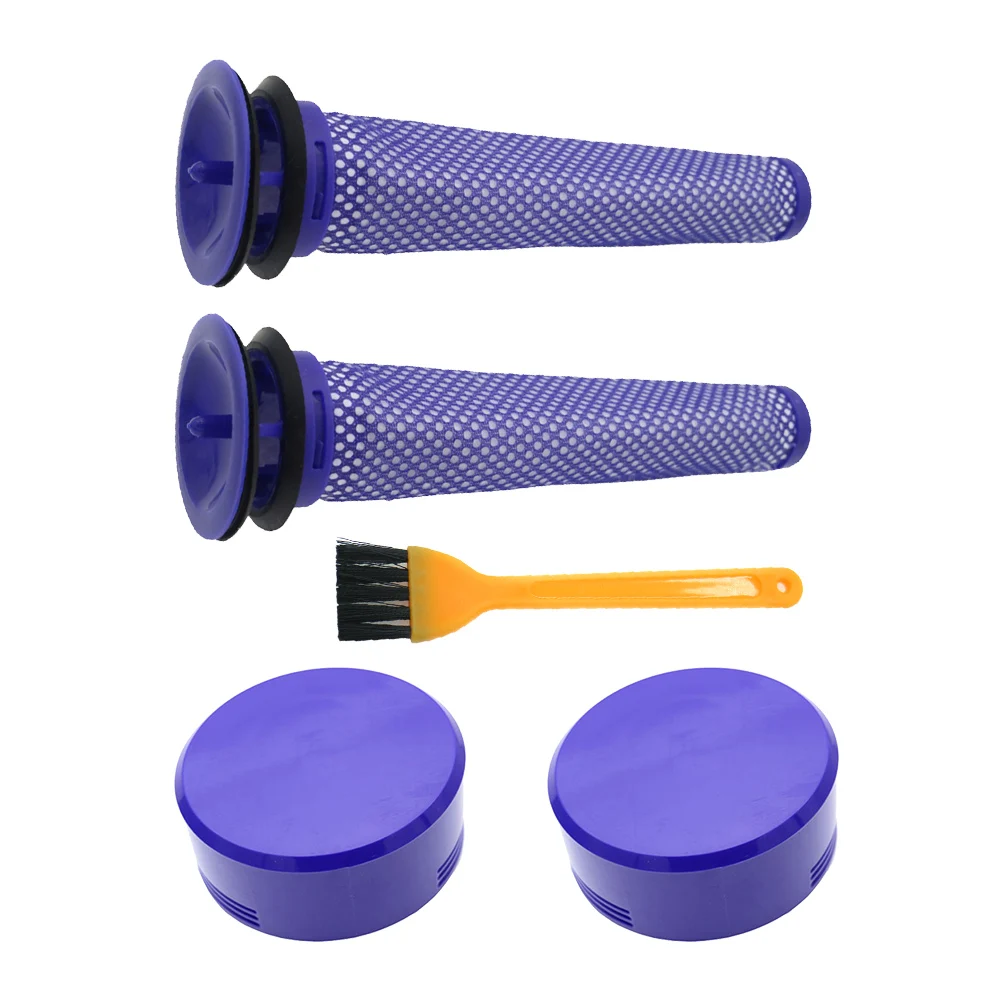 2 Pack Pre-Filters and 2 Pack HEPA Post-Filters Replacements Compatible for Dyson V8 and V7 Cordless Vacuum Cleaners
2 Pack Pre-Filters and 2 Pack HEPA Post-Filters Replacements Compatible for Dyson V8 and V7 Cordless Vacuum Cleaners
