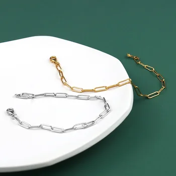 Bracelets for Women Chain Link 925 Sterling Silver Girl's Adjustable Charm Bar Bracelet Bridal Wedding Women's Jewelry For Gifts
Bracelets for Women Chain Link 925 Sterling Silver Girl's Adjustable Charm Bar Bracelet Bridal Wedding Women's Jewelry For Gifts